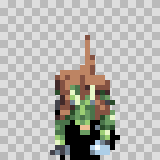 Dragant walking animation, facing bottom