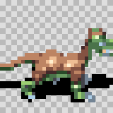 Dragant walking animation, facing right