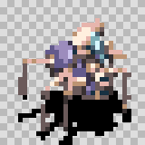 Antar attack animation, facing bottom right