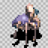 Antar attack animation, facing right