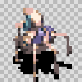 Antar walking animation, facing bottom left