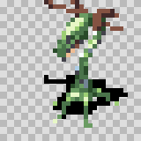 Dracana attack animation, facing bottom left