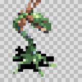 Dracana attack animation, facing right