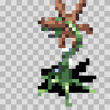 Dracana attack animation, facing top left