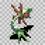 Dracana walking animation, facing top right