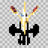 Terrordactyle attack animation, facing bottom
