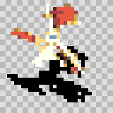 Terrordactyle attack animation, facing bottom right