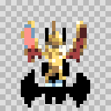 Terrordactyle attack animation, facing top