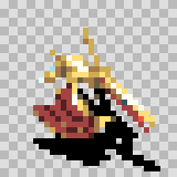 Terrordactyle walking animation, facing bottom right