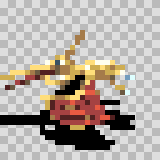 Terrordactyle walking animation, facing left