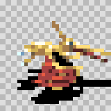 Terrordactyle walking animation, facing right