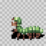 Squeam attack animation, facing left