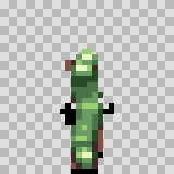Squeam attack animation, facing top