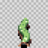 Squeam walking animation, facing bottom