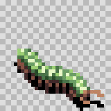 Squeam walking animation, facing bottom right