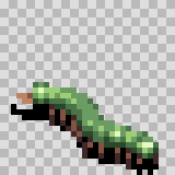 Squeam walking animation, facing top left