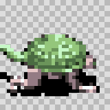 Loathsome walking animation, facing right