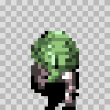 Loathsome walking animation, facing top