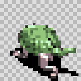 Loathsome walking animation, facing top left