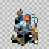Fina idle sprite