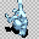 Exoc attack animation, facing left