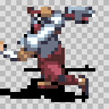 Gargantuan attack animation, facing left