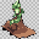 Bog walking animation, facing left