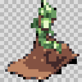 Bog walking animation, facing right
