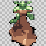 Bog walking animation, facing top