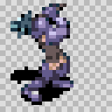 Hobgoblin attack animation, facing right