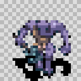 Hobgoblin walking animation, facing bottom