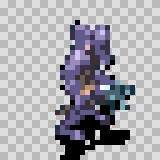 Hobgoblin walking animation, facing right