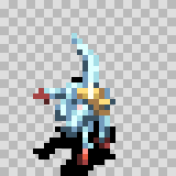 Thrash attack animation, facing bottom