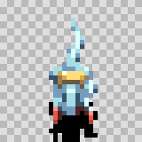 Thrash walking animation, facing bottom