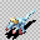 Thrash walking animation, facing bottom left