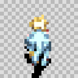 Thrash walking animation, facing top