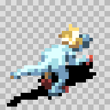 Thrash walking animation, facing top right