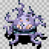 Gluteus attack animation, facing bottom