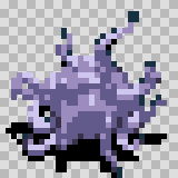 Gluteus attack animation, facing top