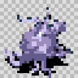 Gluteus attack animation, facing top left
