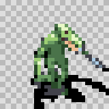 M. C. walking animation, facing bottom right