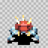Spyticus attack animation, facing bottom