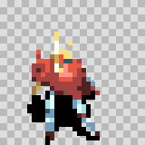 Spyticus attack animation, facing left