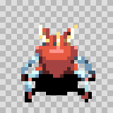 Spyticus attack animation, facing top