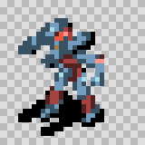N377V attack animation, facing bottom left