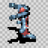N377V walking animation, facing left