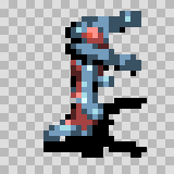 N377V walking animation, facing right