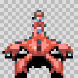 Crustoid attack animation, facing bottom