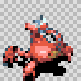 Crustoid attack animation, facing top left