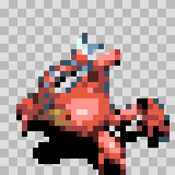 Crustoid attack animation, facing top right